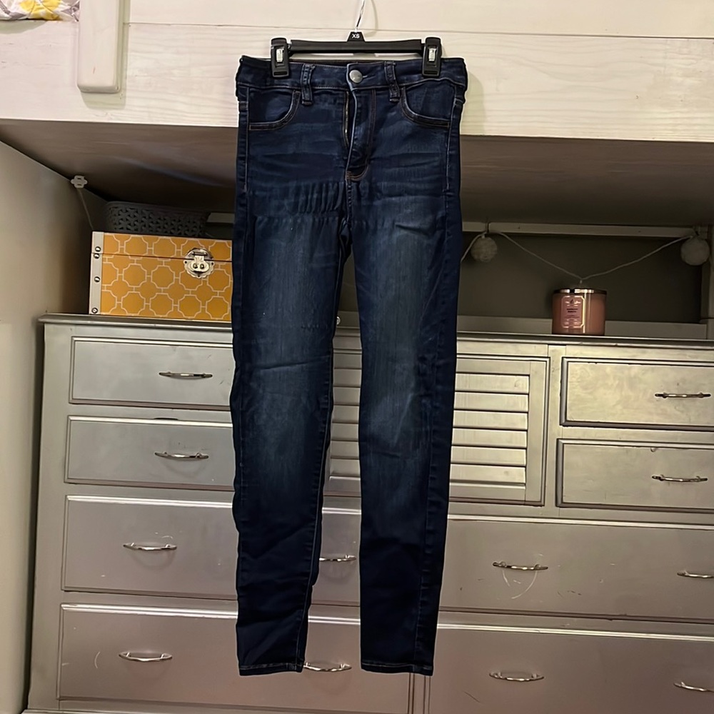 American Eagle hi-rise jeggings